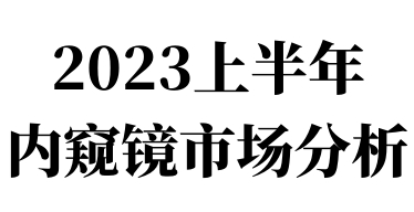 2023上半年内窥镜市场分析